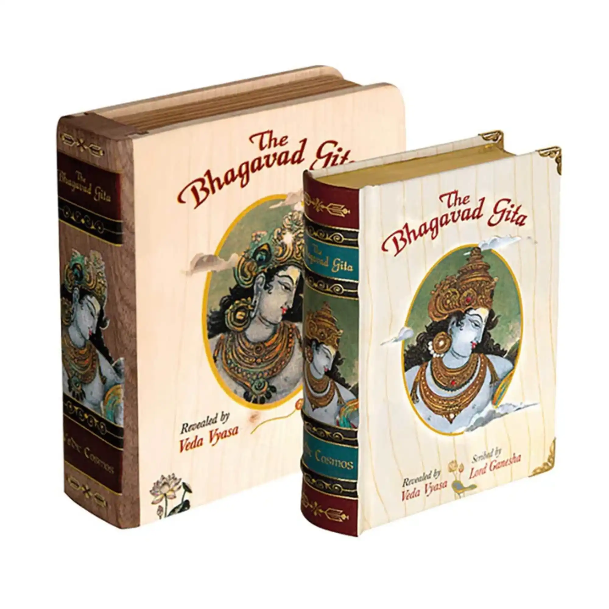 Bhagavad Gita Wooden Gift