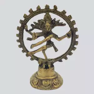 NATRAJ BRASS MURTI 5"