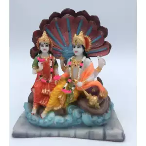 Vishnu Laxmi Sitting 9"
